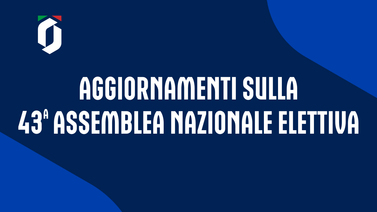 Aggiornamenti sull'Assemblea Elettiva