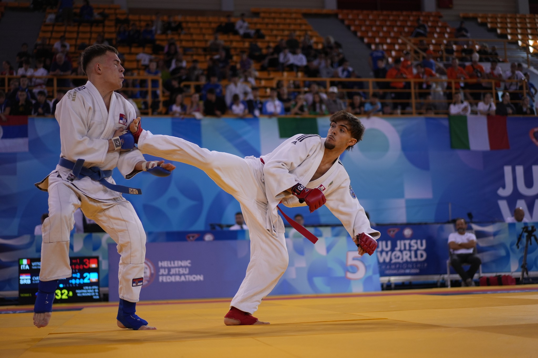 Mondiali Jujitsu Giovanili fighting ita