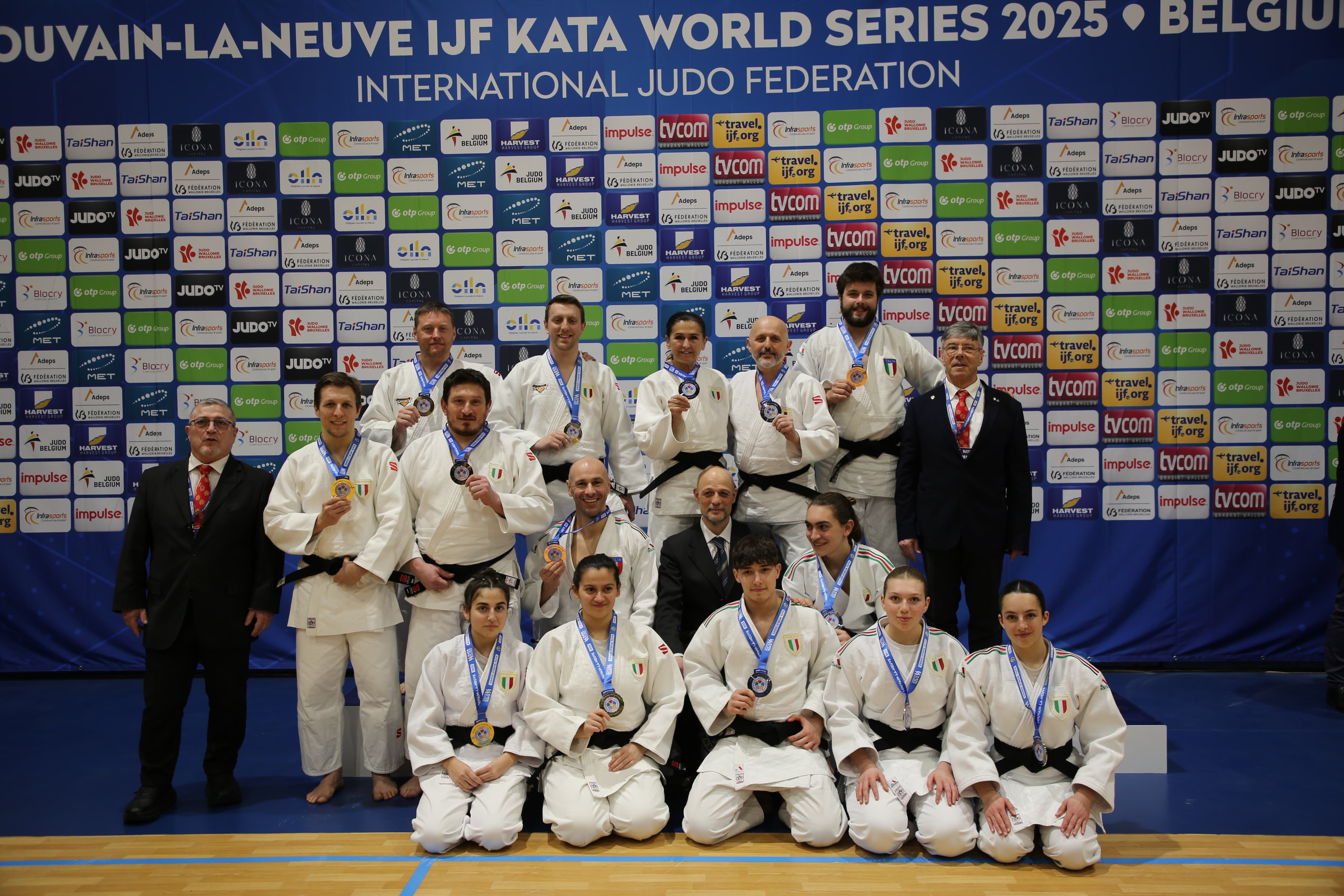 Italia di pregio all'IJF Kata World Series