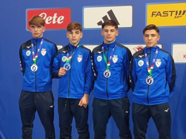 kata a squadre under 18 argento